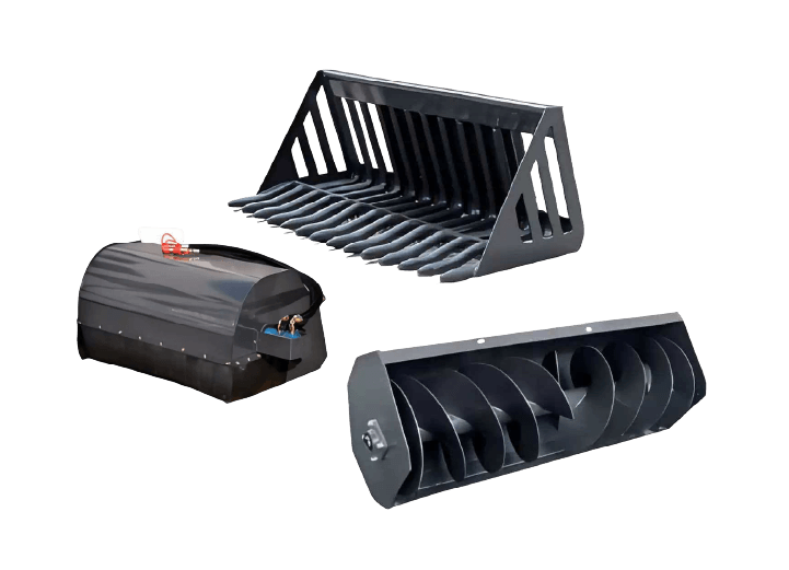 the different types of attachments