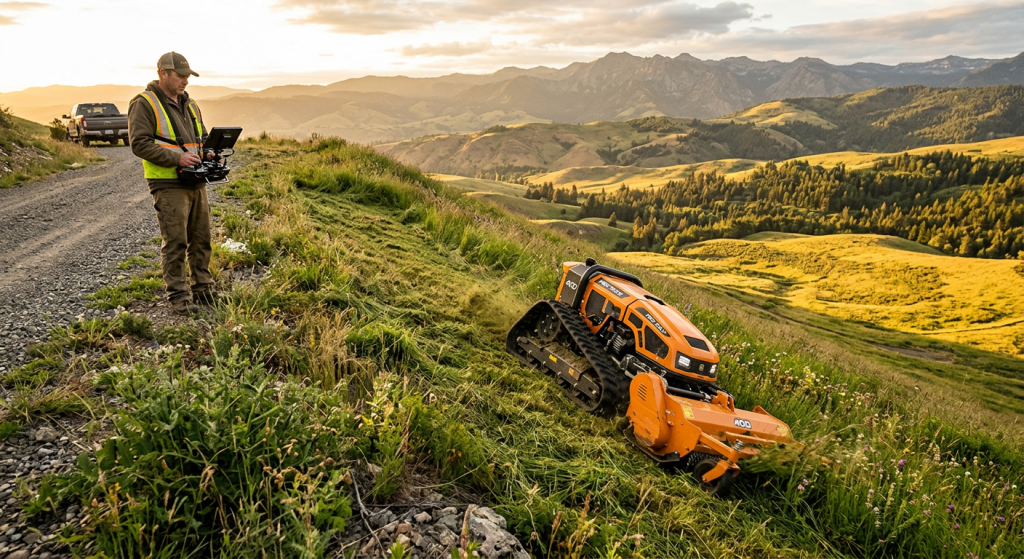 Track Mower vs. Zero-Turn Mower on Slopes: Which One Actually Keeps You Safe? Featured Image